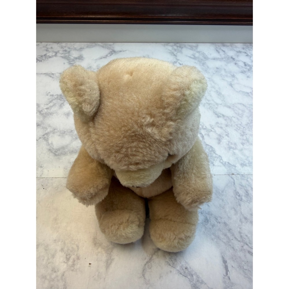 Vintage Honey Beige Plush Teddy Bear Soft Stuffed Animal Toy 7 Inch Small - Picture 7 of 9